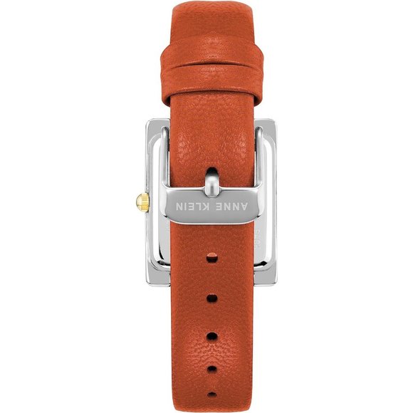 Women's Gold Tone Leather Strap Water Resistant Quartz Movement Watch - Picture 3 of 5